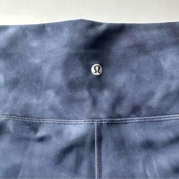 Lululemon Wunder Train blue diamond dye, size 12 - Picture 4 of 7